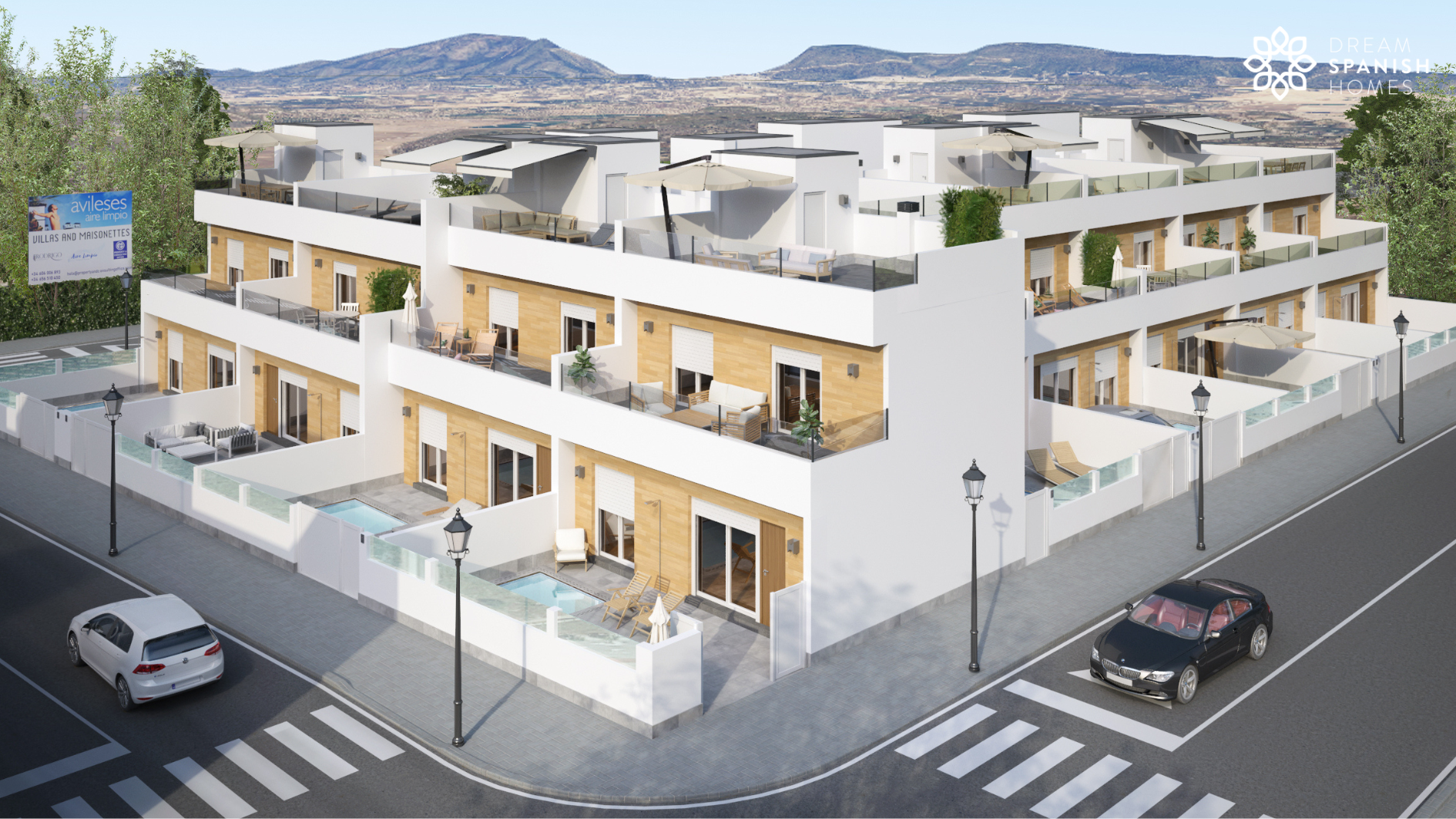 3 Bedroom Townhouses, Residencial Aire Limpio III, Avileses