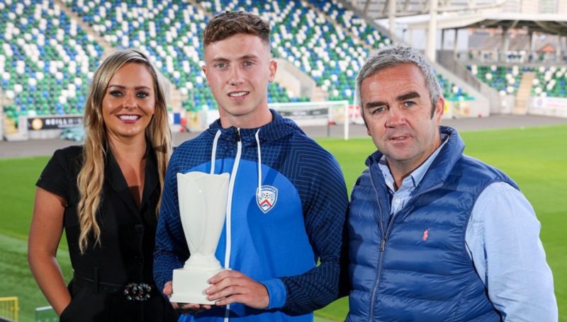 Dream Spanish Homes Sponsors NI Football Writers’ Association Player Of The Month
